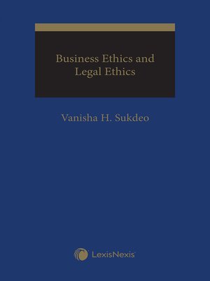 cover image of Business Ethics and Legal Ethics
